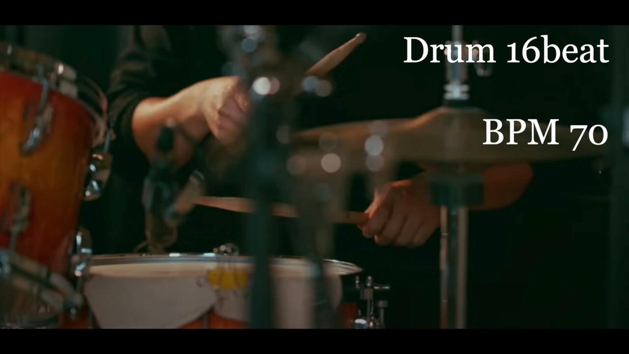 Drum 16beat 70BPM