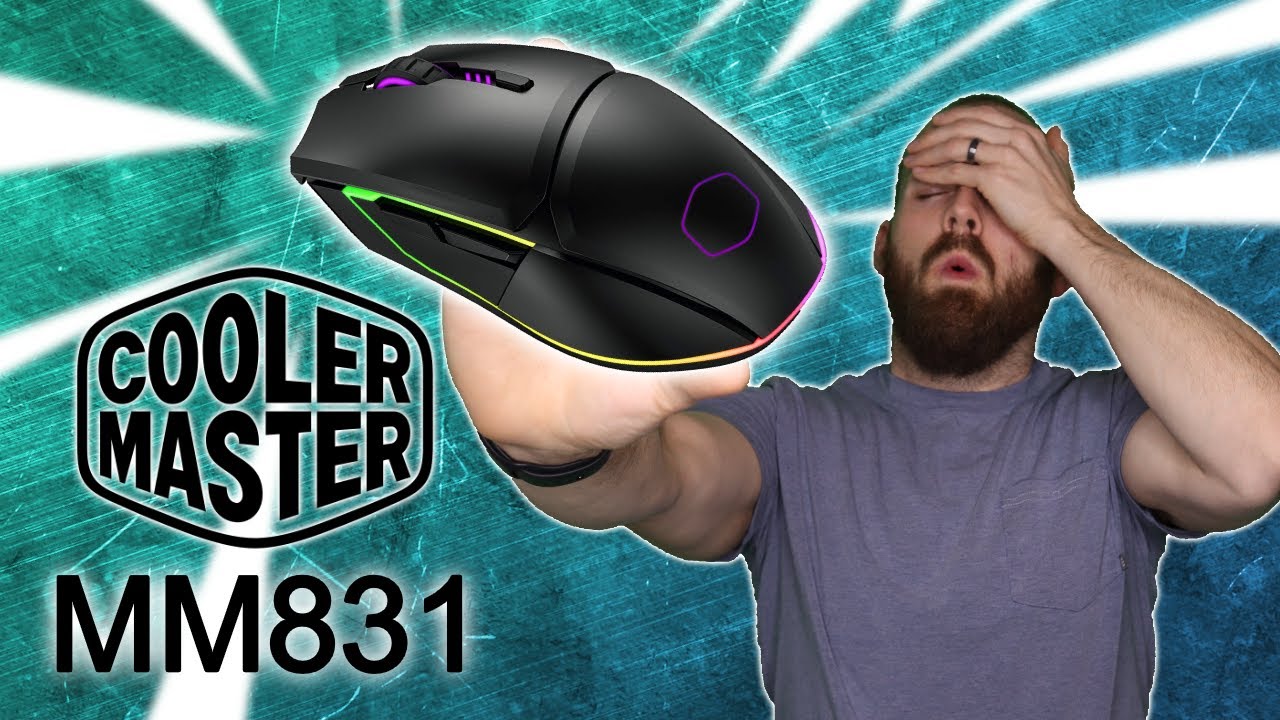 THEY WERE SO CLOSE- Cooler Master MM831 Mouse Review *NOT SPONSORED*