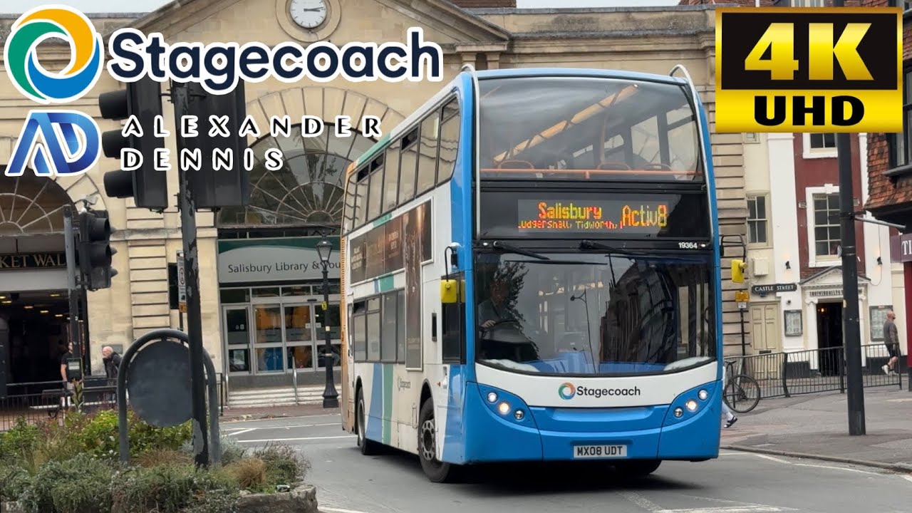 [Stagecoach Bus South: Activ 8 Salisbury to Andover via Amesbury, Bulford Camp & Tidworth] Enviro400