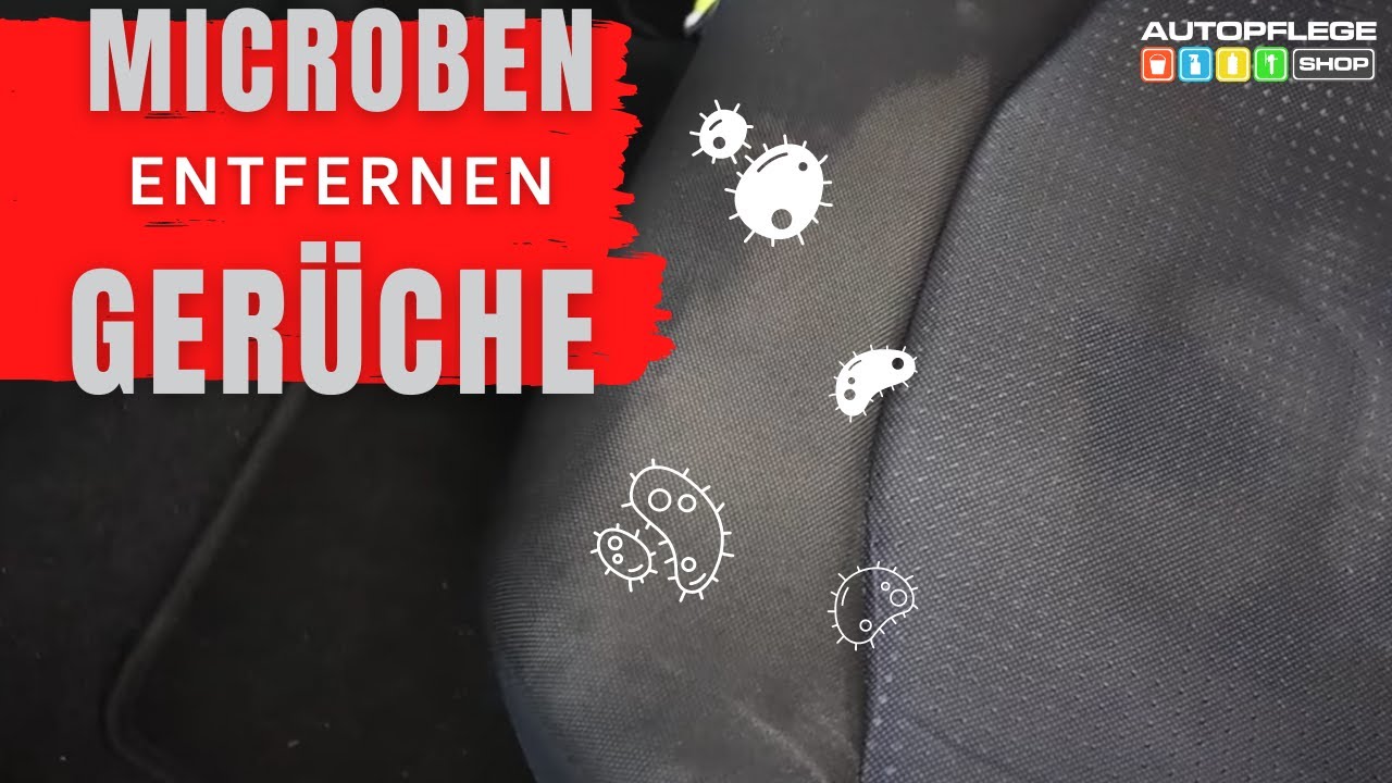 Polstersitze im Auto reinigen und Gerüche mit Microben entfernen! Akut SOS Clean - Microb Duo
