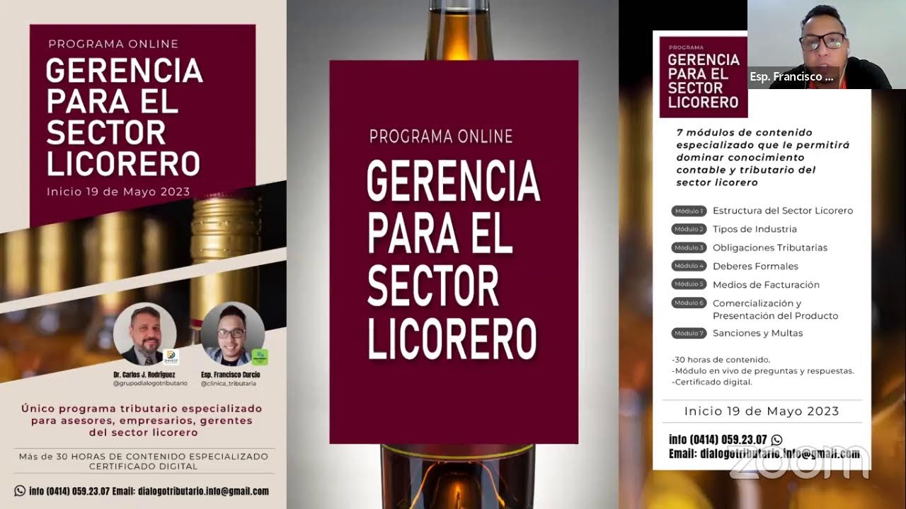 Generalidades Administrativas, Contables y Tributarias para los Expendedores de Licores en Venezuela