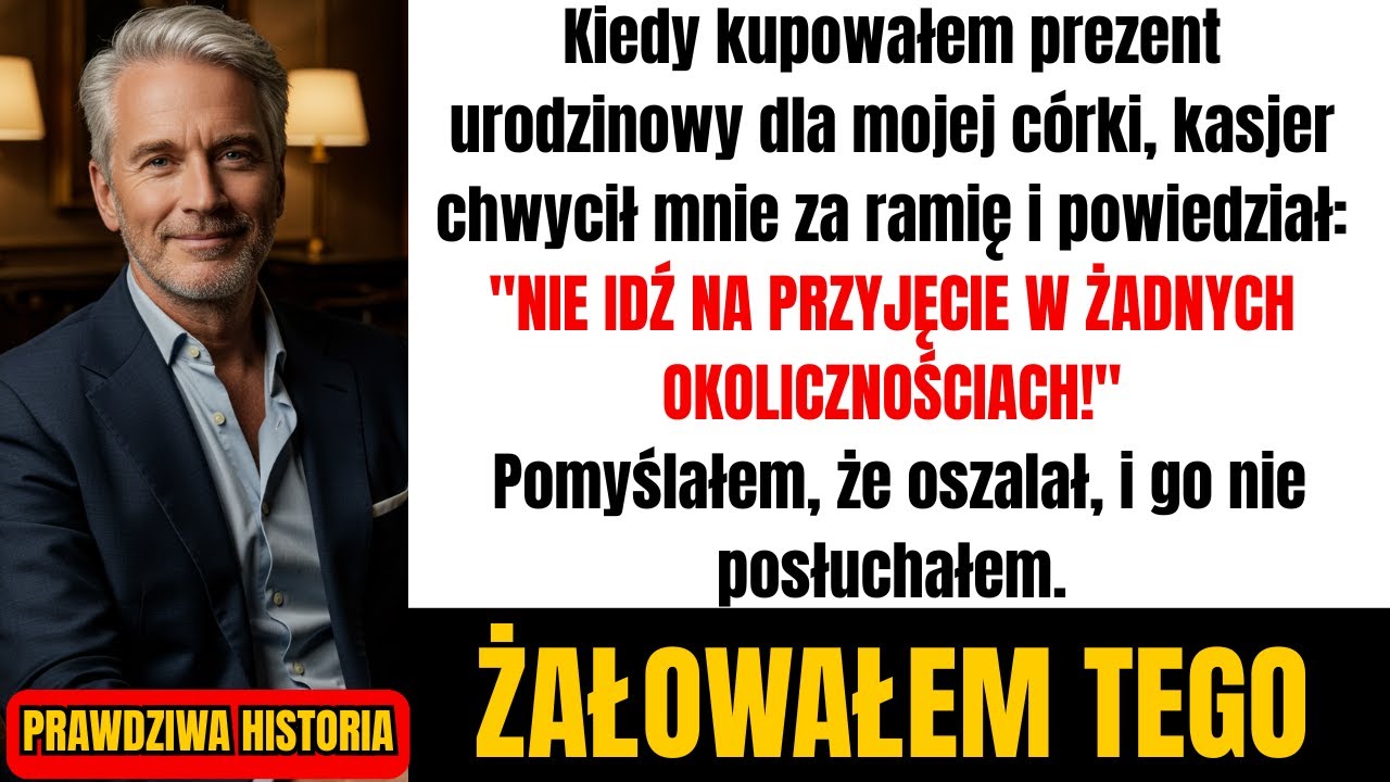 Prawdziwa historia &mdash; kasjer powiedział: &bdquo;Ktoś cię śledzi&rdquo; i zatrzymał mnie w sklepie