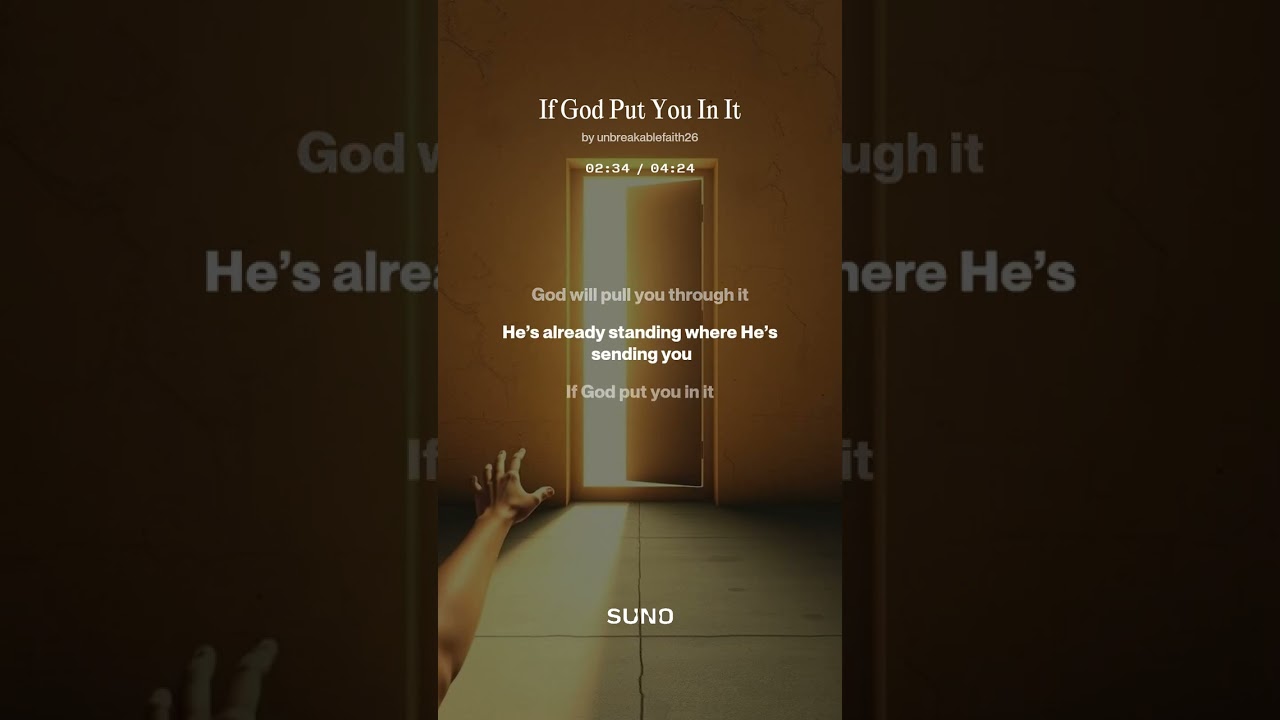 If God Put You In It