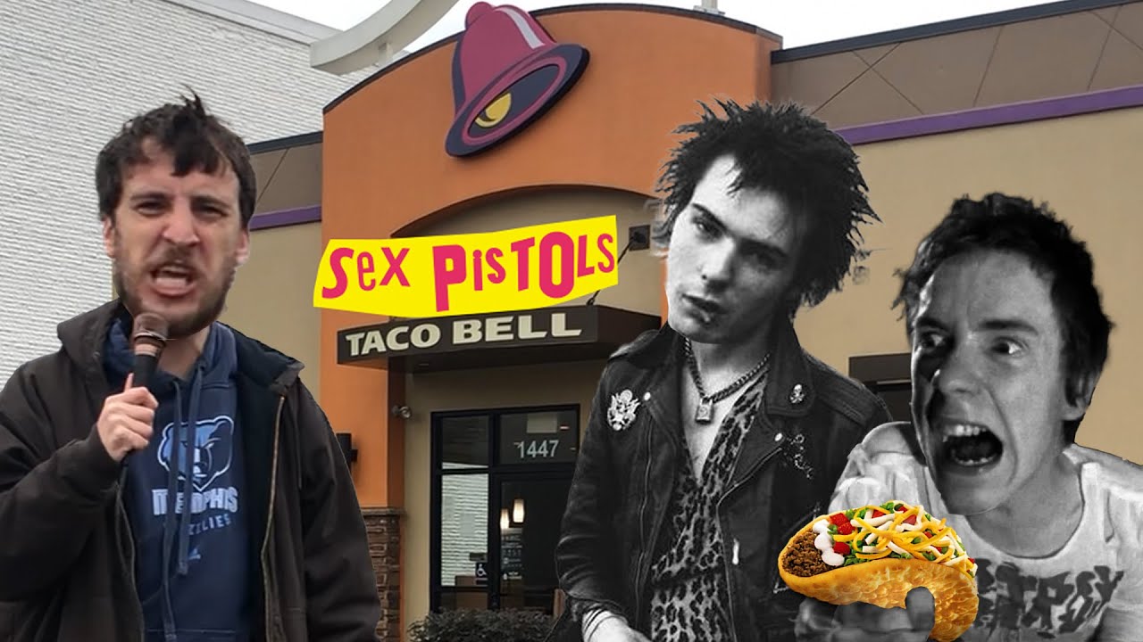 Memphis History - The Sex Pistols Taco Bell
