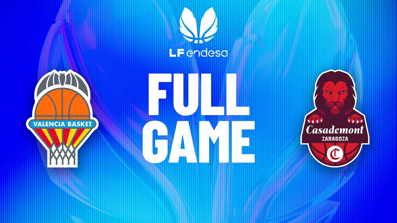 Valencia B.C. vs Casademont Zaragoza | Partido completo de baloncesto | #LFEndesa 2025-26