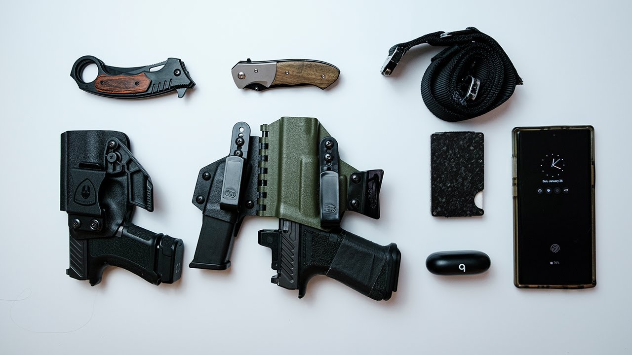 A Real GunTuber's Every Day Carry