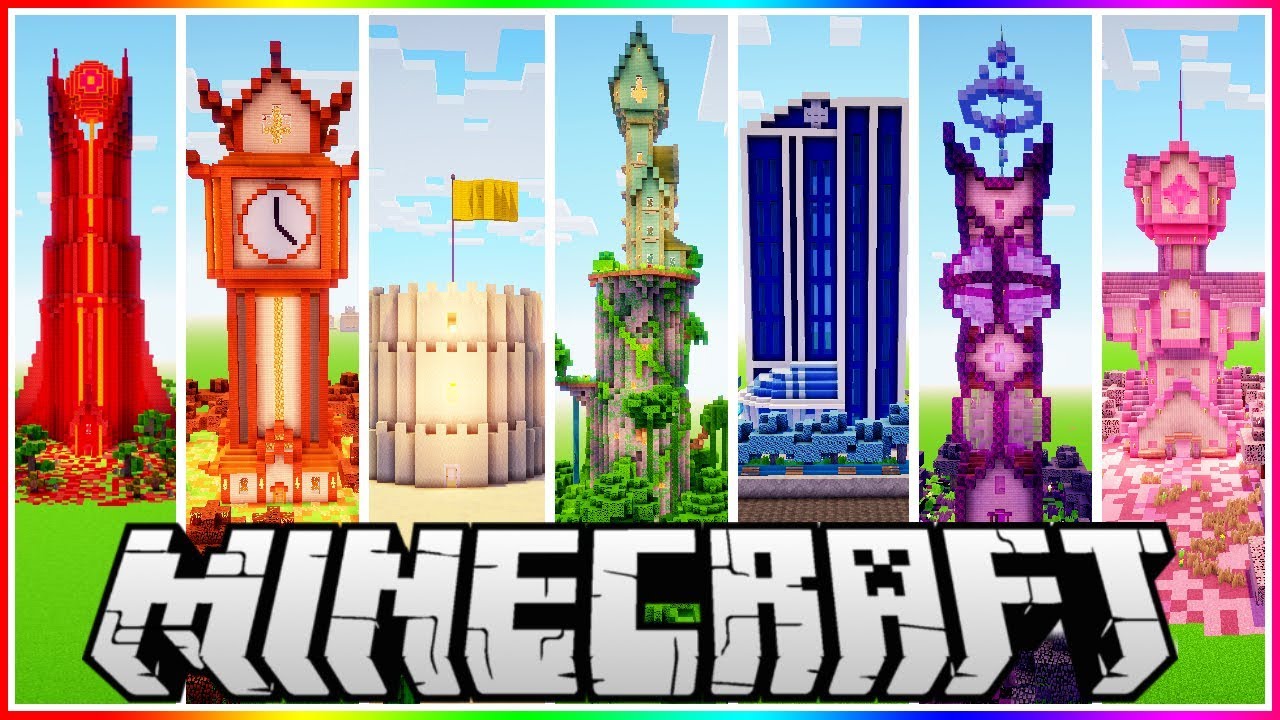 A Tower for Every Colour of the Rainbow!