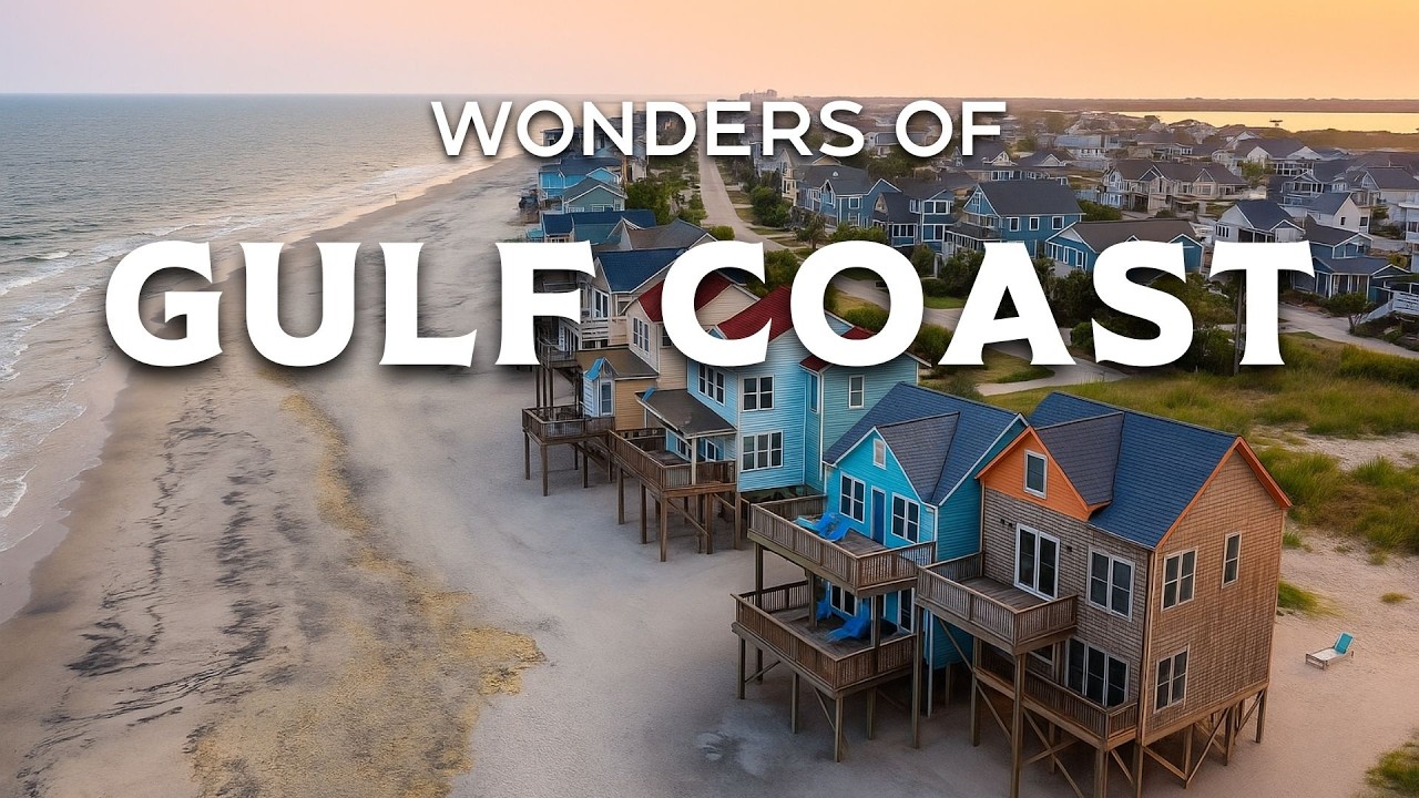 Wonders of Gulf Coast | Top Gulf Coast Beaches to Visit | Travel Video 4K