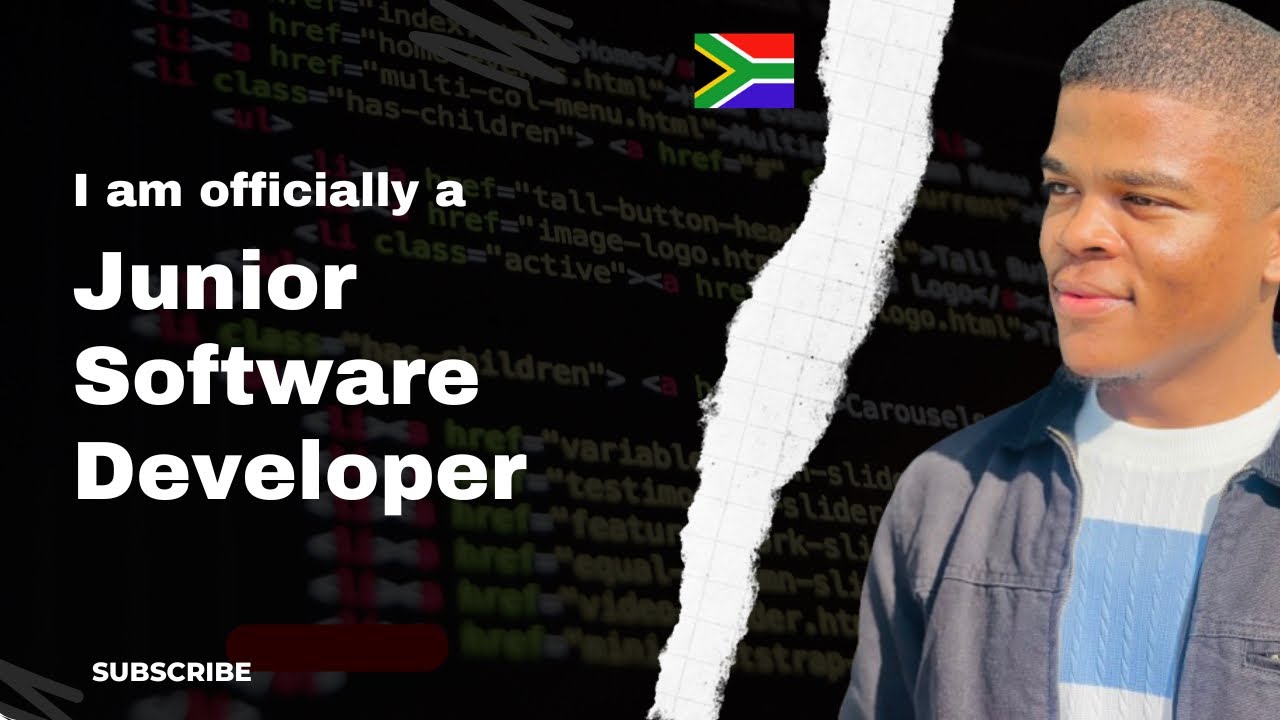 I went from intern to junior software developer in South Africa