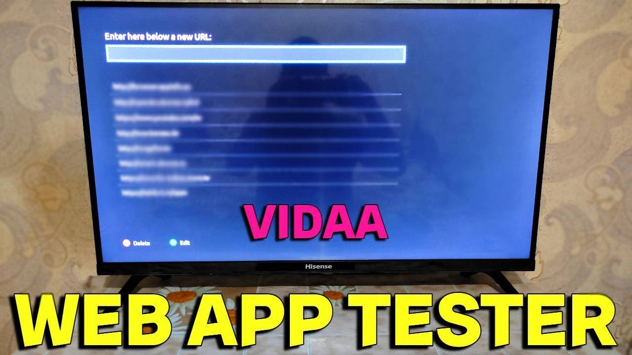 Как установить Web App Tester на ТВ Хайсенс ?
