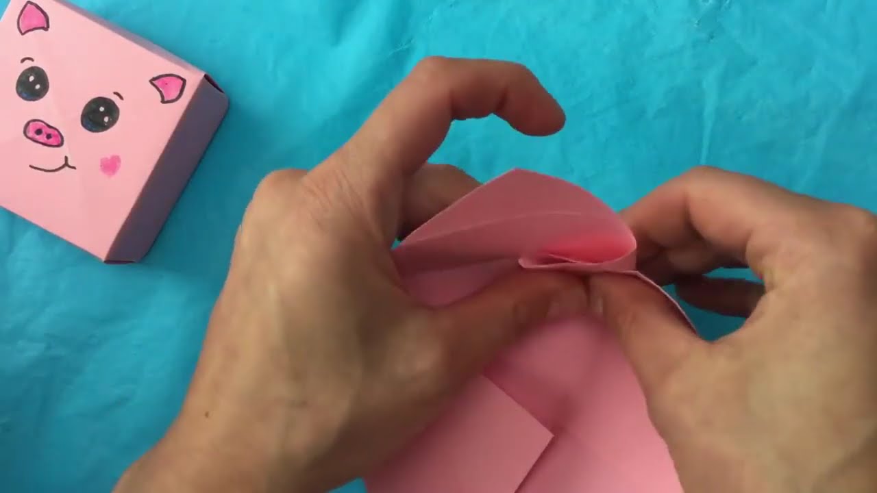 ♥︎ SCATOLA CON COPERCHIO ♥︎ FAI DA TE ♥︎ LAVORETTI CON LA CARTE ♥︎ ORIGAMI ITA