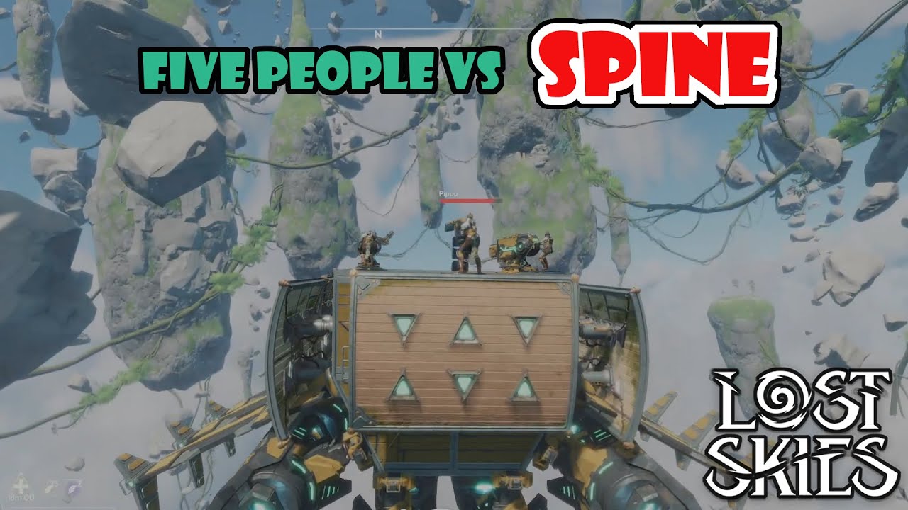 Lost Skies 5 people vs Spine