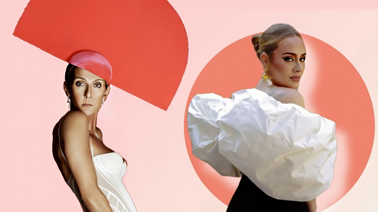 céline dion and adele stanning each other for 6 minutes straight
