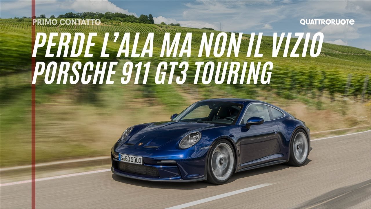 Porsche 911 GT3 Touring: l’eleganza va di corsa