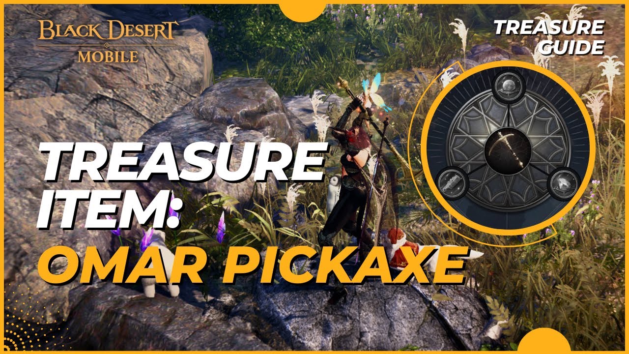 How to Craft Omar Pickaxe: Orzeca's Treasure - Black Desert Mobile (2023)