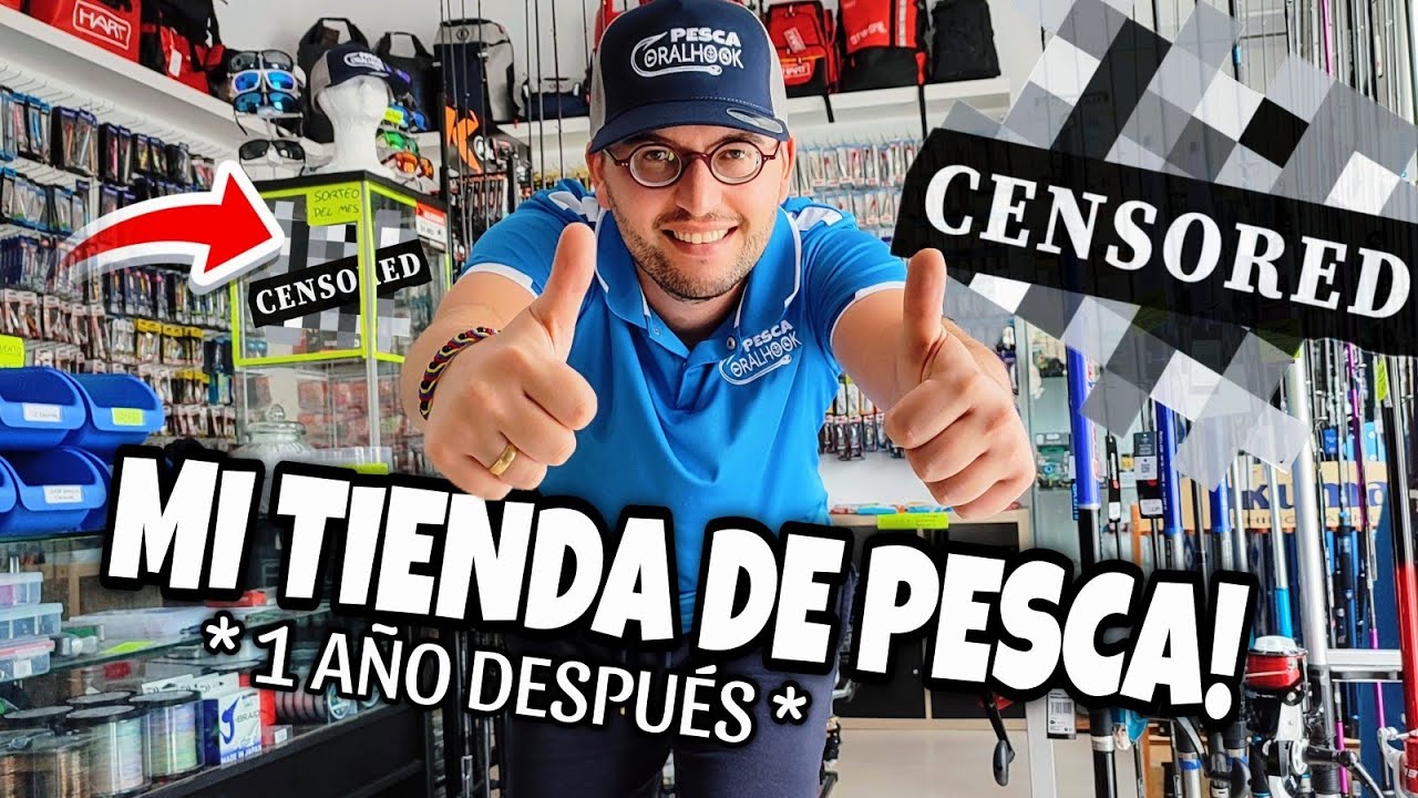 MI TIENDA DE PESCA después de 1 AÑO 🎣 [2024] + SORTEO! 🎁