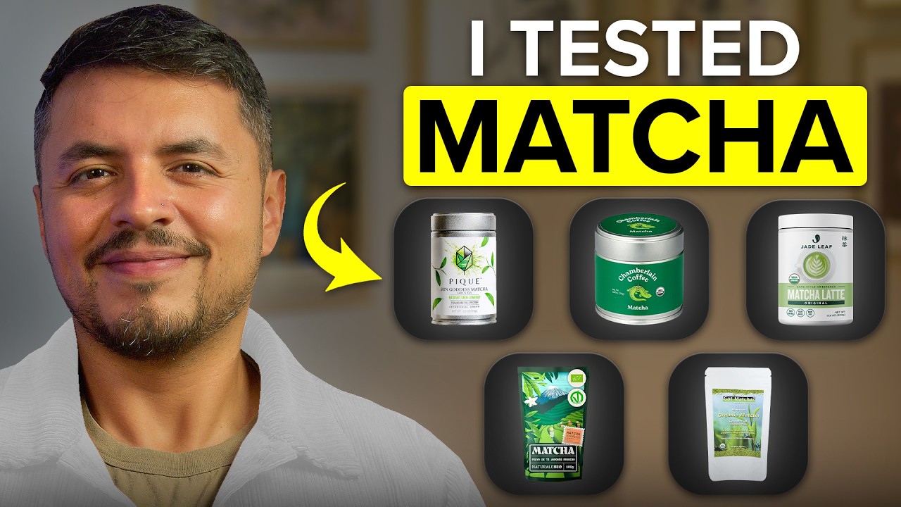 Doctor Reviews Top Matcha Brands (Best & Worst Revealed)