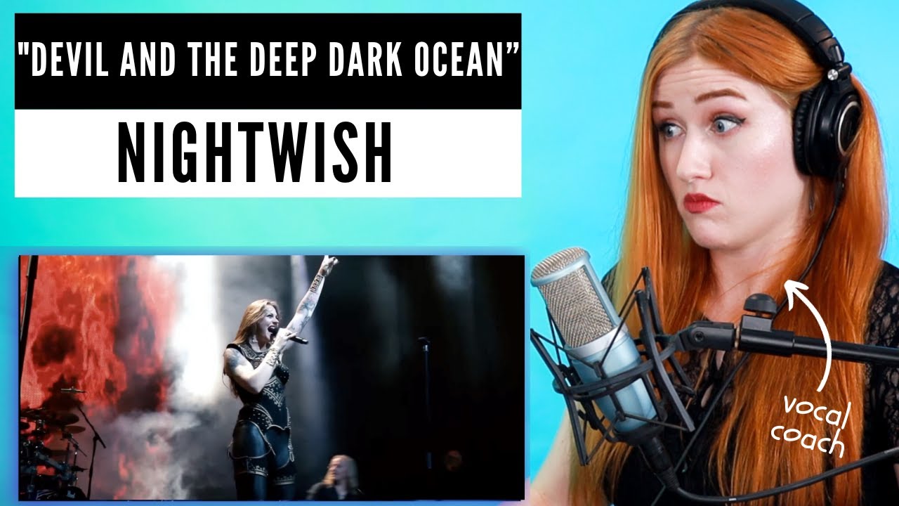 порция эпической и мелодичной |вокальной реакции/анализа песни Nightwish «Devil and the Deep Dark...