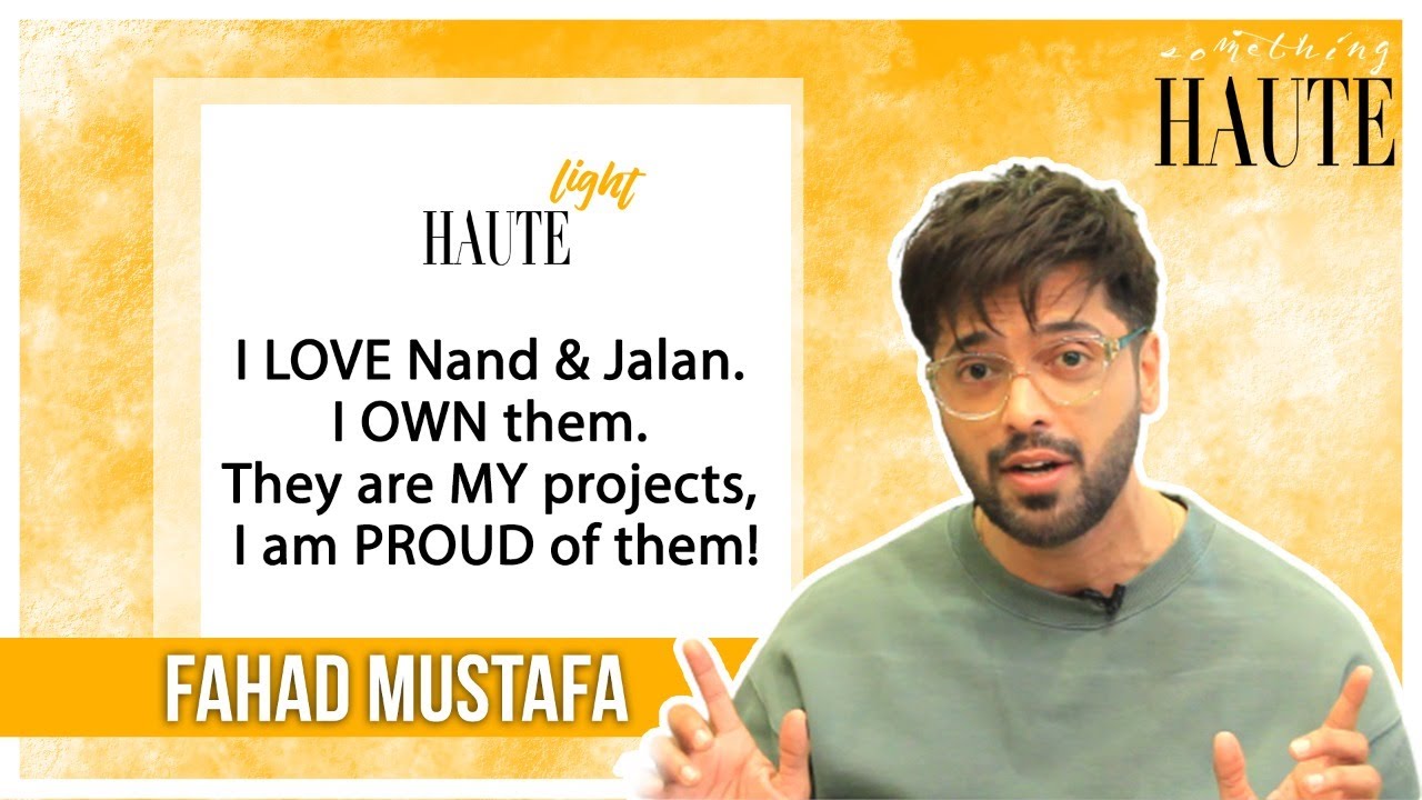 TV is meant to entertain, let's not turn it into a school: Fahad Mustafa | Jalan | Nand | Ishqiya