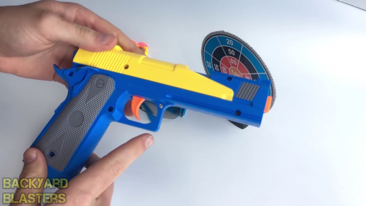 Hi-Capa Toy Dart Gun Pack Unboxing and Review | Backyard Blasters