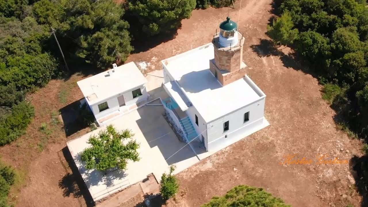ΦΑΡΟΣ ΚΑΤΑΚΟΛΟΥ, ΗΛΕΙΑ (DRONE). KATAKOLO LIGHTHOUSE, ELIS (ILIA), GREECE.