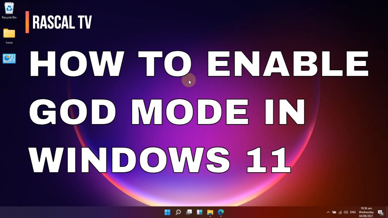 How to Enable God Mode in Windows 11