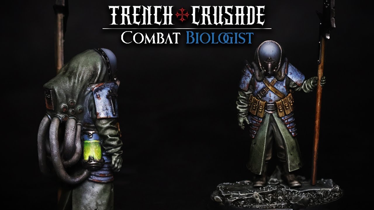 Как нарисовать реалистичные флаконы с жидкостью — Trench Crusade Combat Biologist