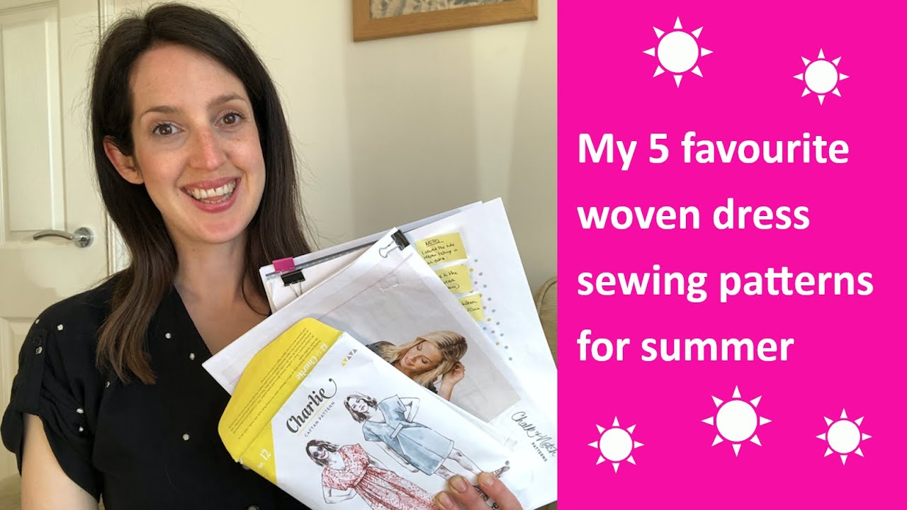 My 5 favourite woven dress sewing patterns for summer