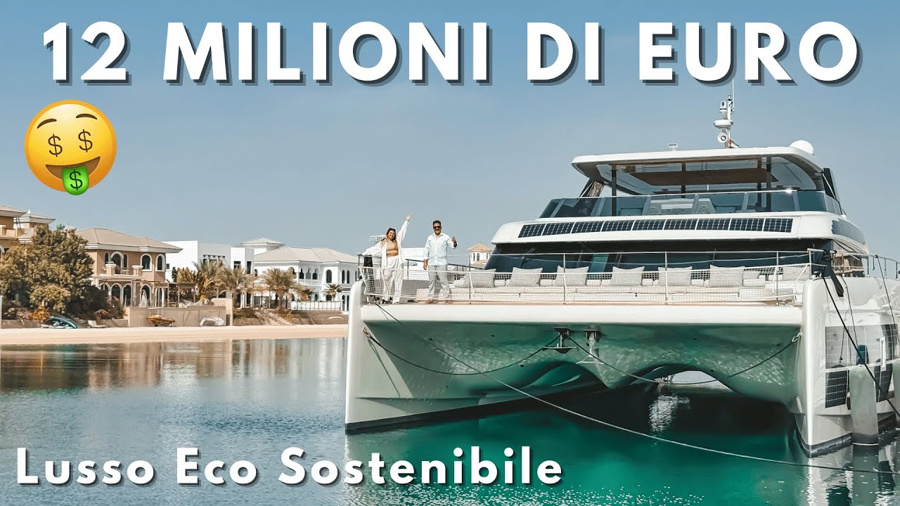 Imbarcazioni di LUSSO 🤩: il catamarano a energia solare di Sunreef Yachts