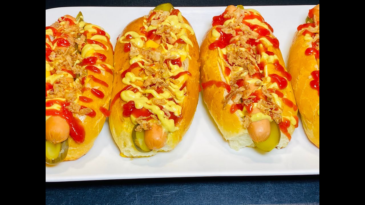 RECETTE DES  HOT DOG ULTRA MOELLEUX FACILES À FAIRE