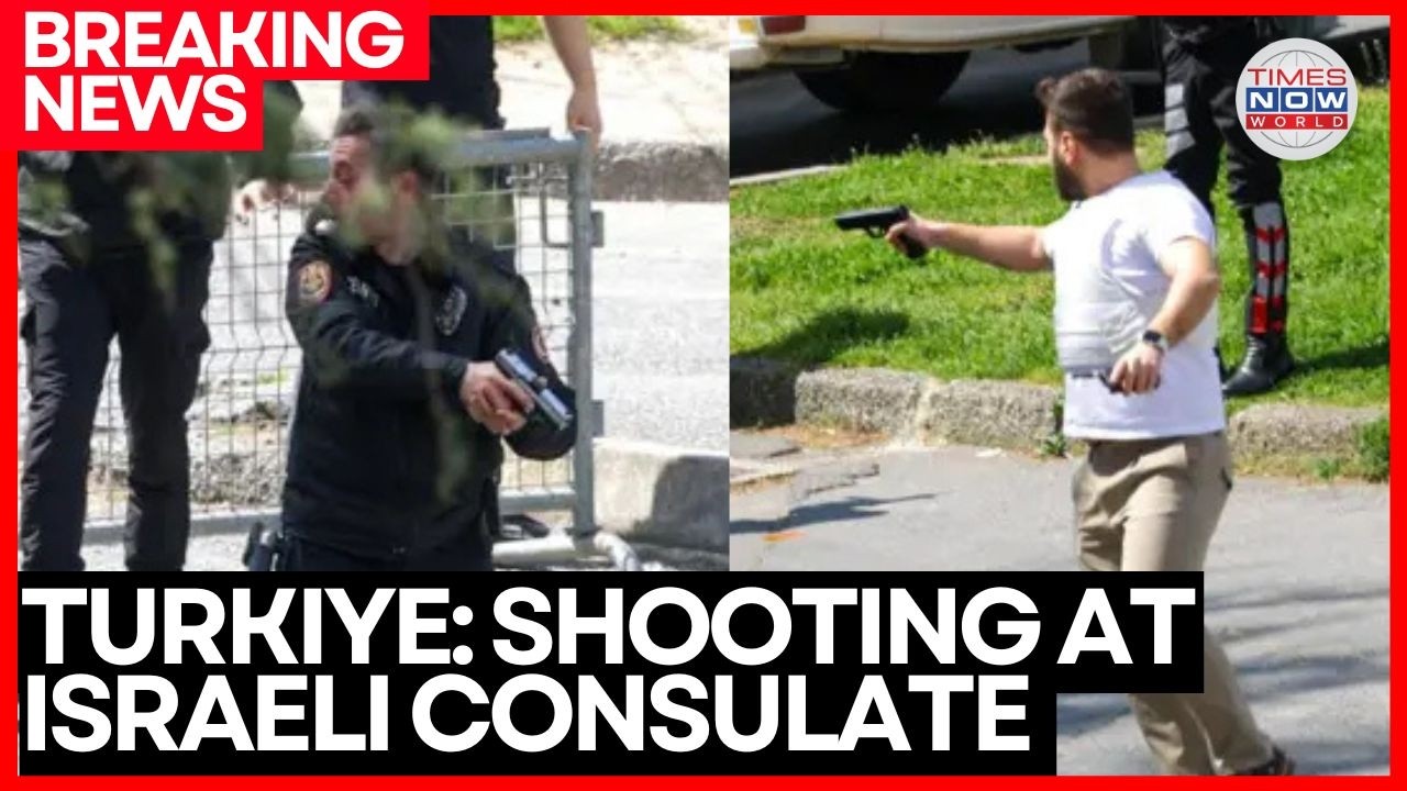BREAKING NEWS LIVE | Shooting Outside Israeli Consulate in Istanbul, Turkey | Times Now World