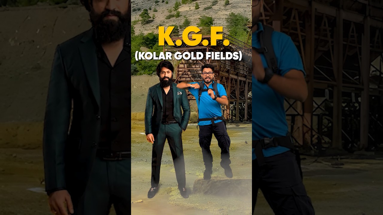 KGF👉 India's Gold Mining Hub | Karnataka | 