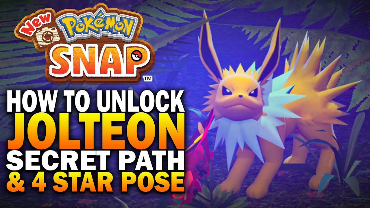 Unlock Jolteon! Outaway Cave Secret Path & 4 Star Photo - New Pokemon Snap Guide