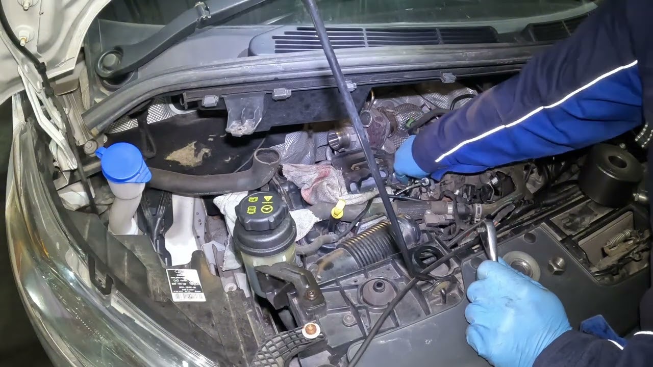 WYCIĄGANIE WTRYSKIWACZY FORD TRANSIT