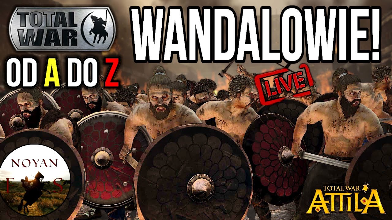 PIERWSZY RAZ WANDALAMI🔥 | *LEGENDARNY* | Total War od A do Z | Stream🔴