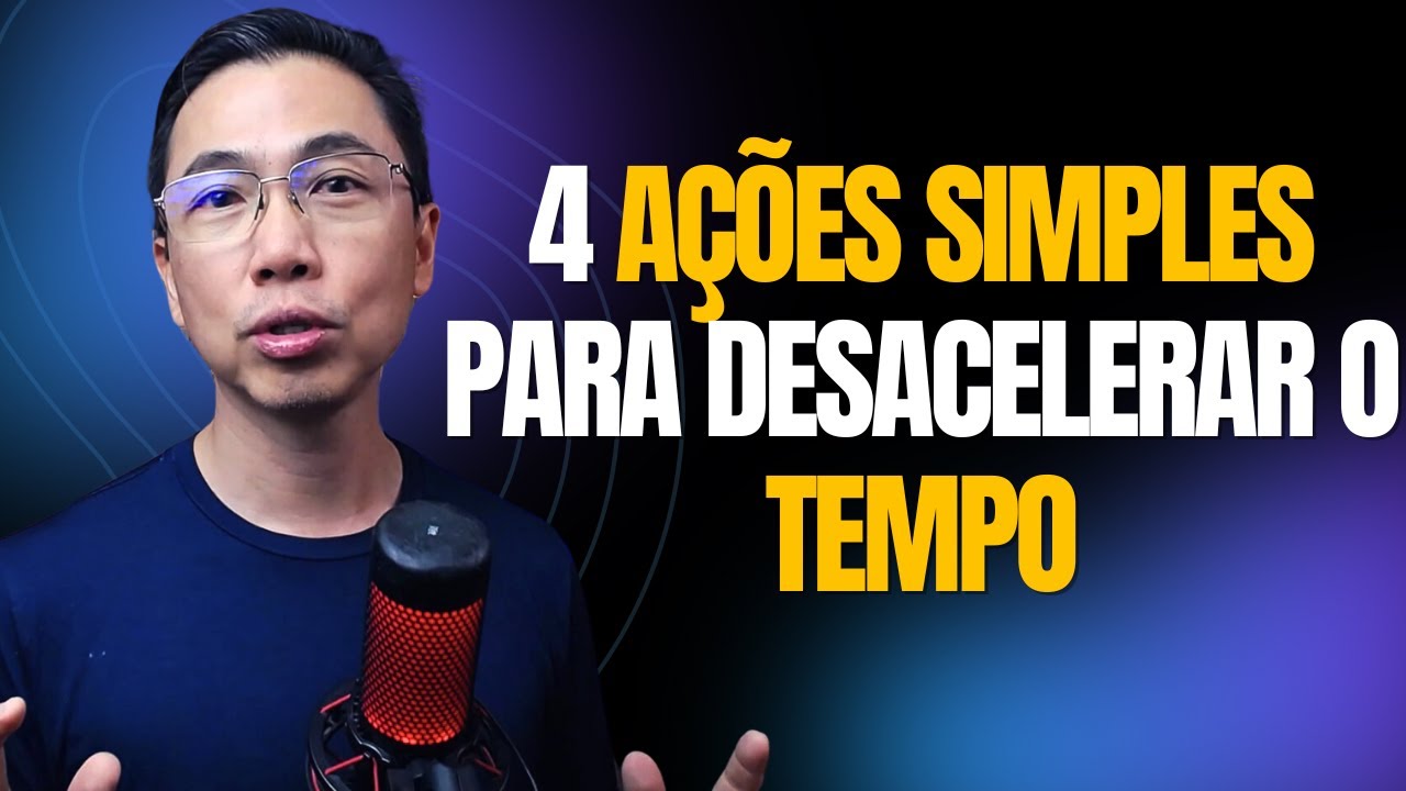 4 A&Ccedil;&Otilde;ES SIMPLES PARA DESACELERAR O TEMPO | Dr. Hiroki explica