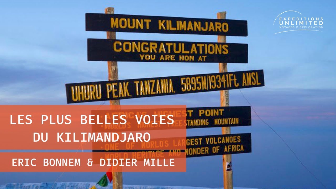 Les plus belles voies du Kilimandjaro