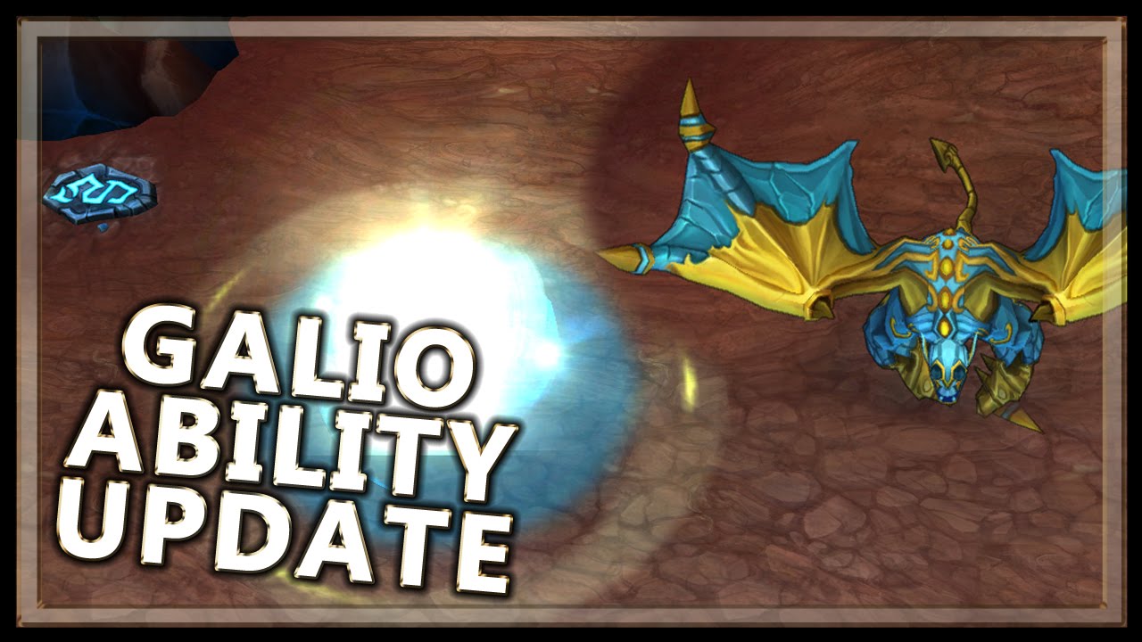 Galio Ability Visual Update - League of Legends