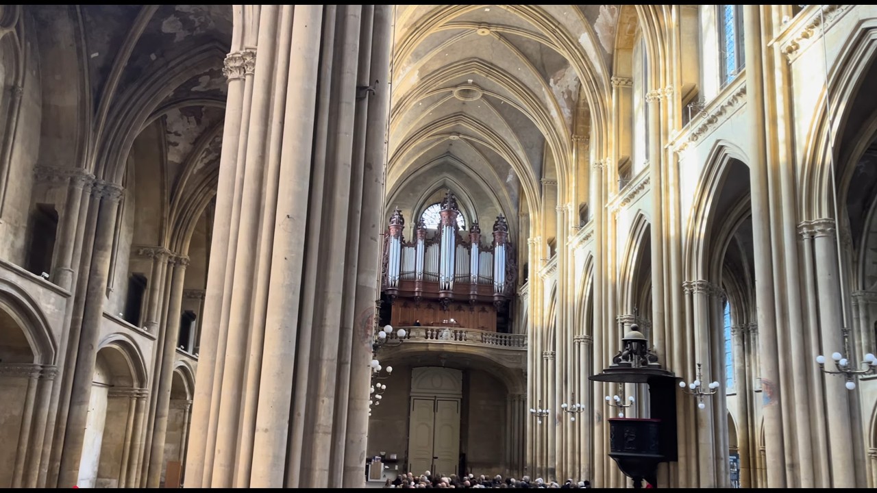 Inauguration de la restauration de l’orgue de la Basilique Saint Vincent de Metz