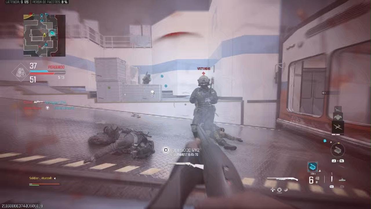 Call of Duty Modern Warfare 3 BDM no mapa lixo