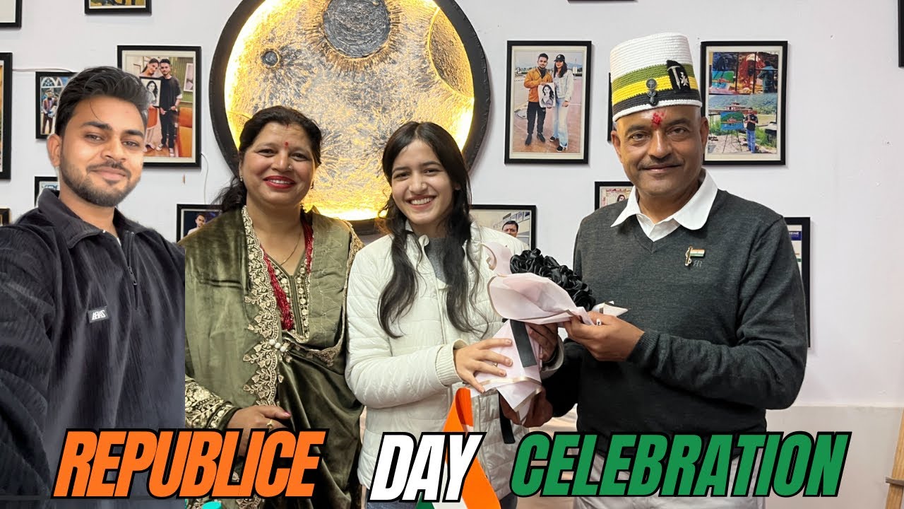 Republic Day Celebration 🇮🇳 | Ajay Kothiyal Sir Visited Sameer Art Institute | Full Vlog