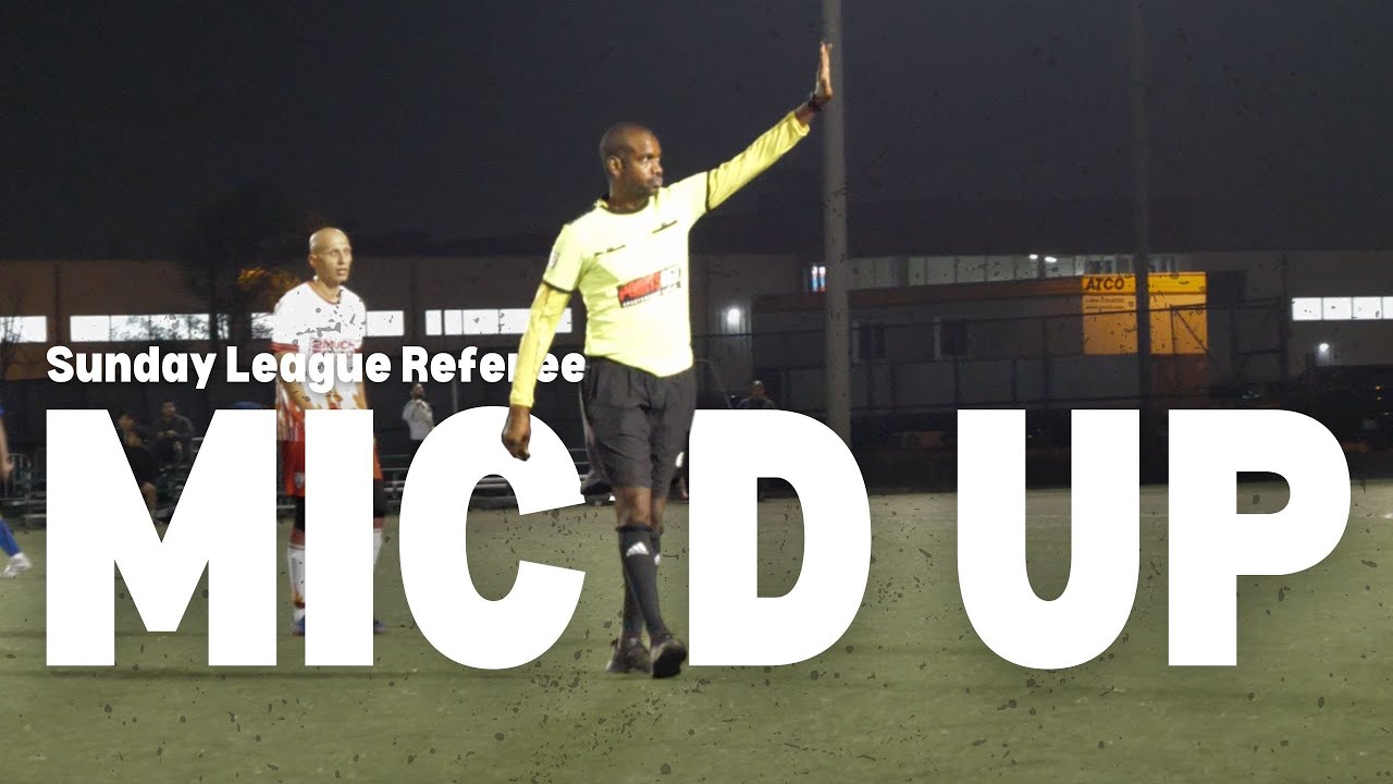 I STILL HAVE TO REMIND YOU OF THE BASICS 😂 | Sunday League Referee Mic'd Up | NYSL 🎙️