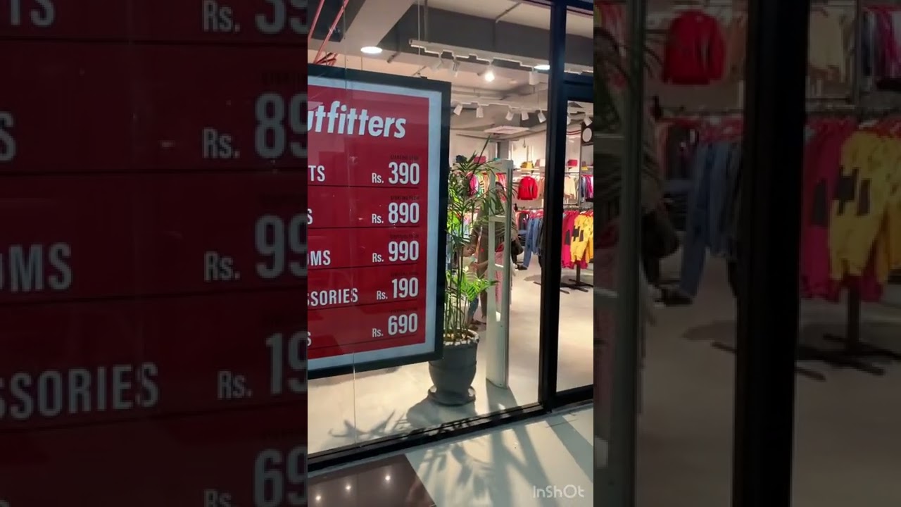 70% Off Outfitters Factory Outlet & Starting From Rs:390