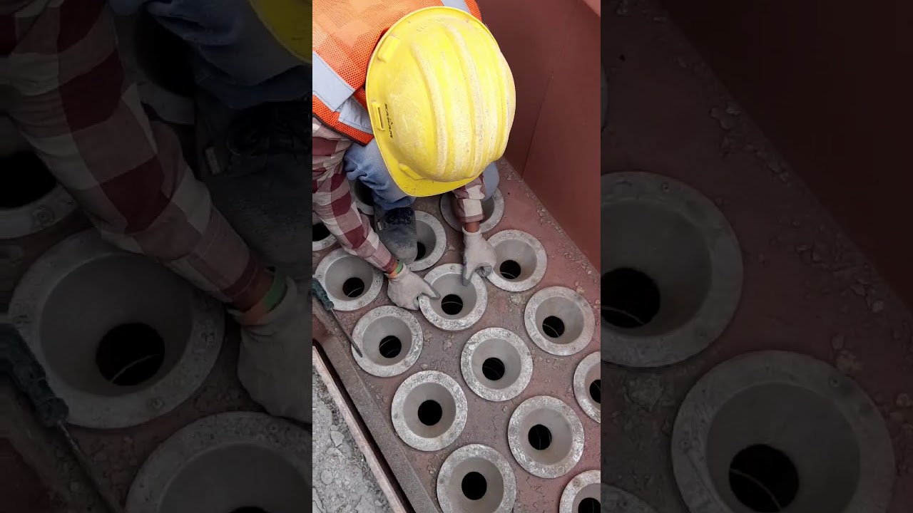 Bag filter inspection & Replacement work at cement plant ! Bagfilter! checking bag filters!plantjob!