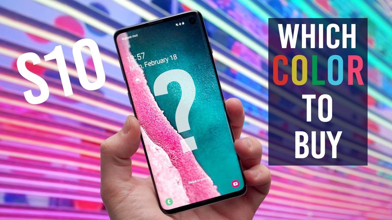 Samsung Galaxy S10 Colors Teaser 🔥😍 - Which One To Buy