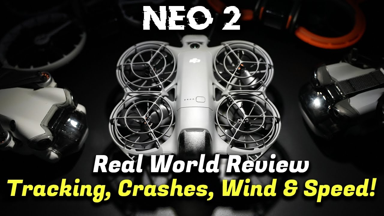 DJI Neo 2 Review — Real Stress Test Results (Tracking, Crashes, Wind & Speed!)