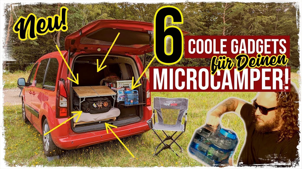 6 Coole GADGETS für Deinen MICROCAMPER & CarCAMPING 🚐 Berlingo II Update #2