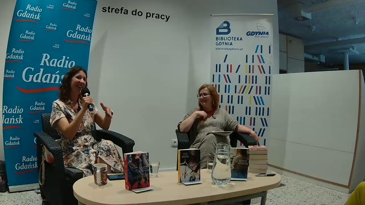 Katarzyna Berenika Miszczuk. Spotkanie autorskie #CzytanieWŚmietanie
