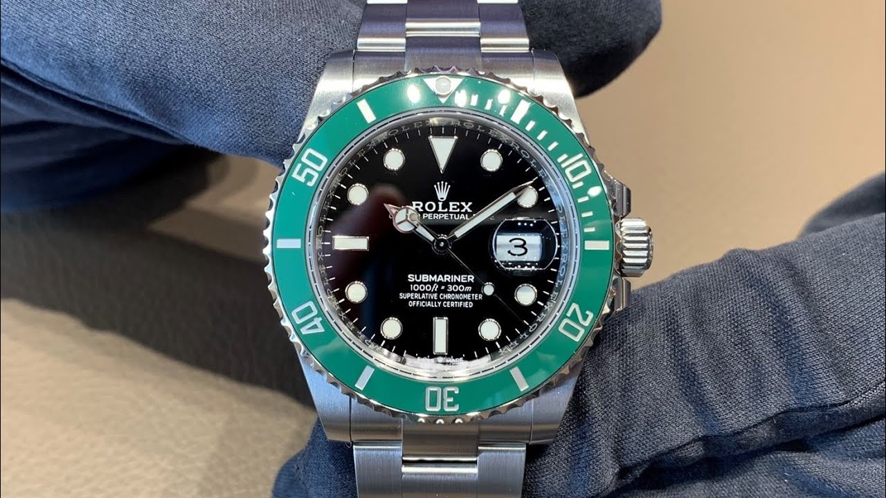 [CERMIT] ROLEX - Submariner Date 41mm 126610 LV 劳力士新绿鬼2020