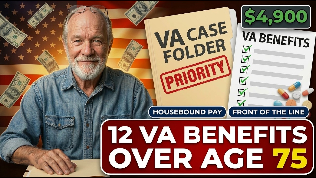 12 VA Benefits Veterans Over 75 Miss (One Pays $4,900 a Month)